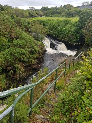 Wild river stream in Falcarragh